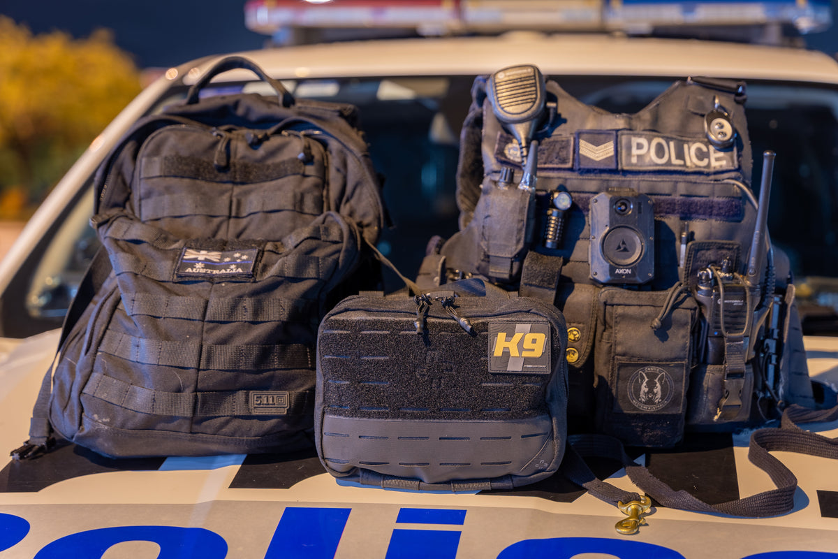 Tactical K9 IFAK first aid kit for police and military working dogs