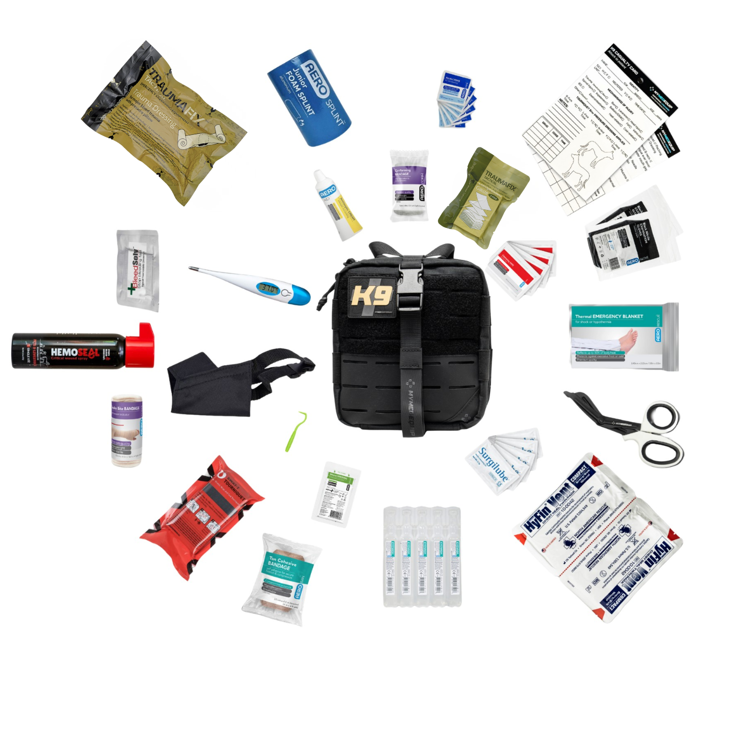 Large K9 IFAK - Black