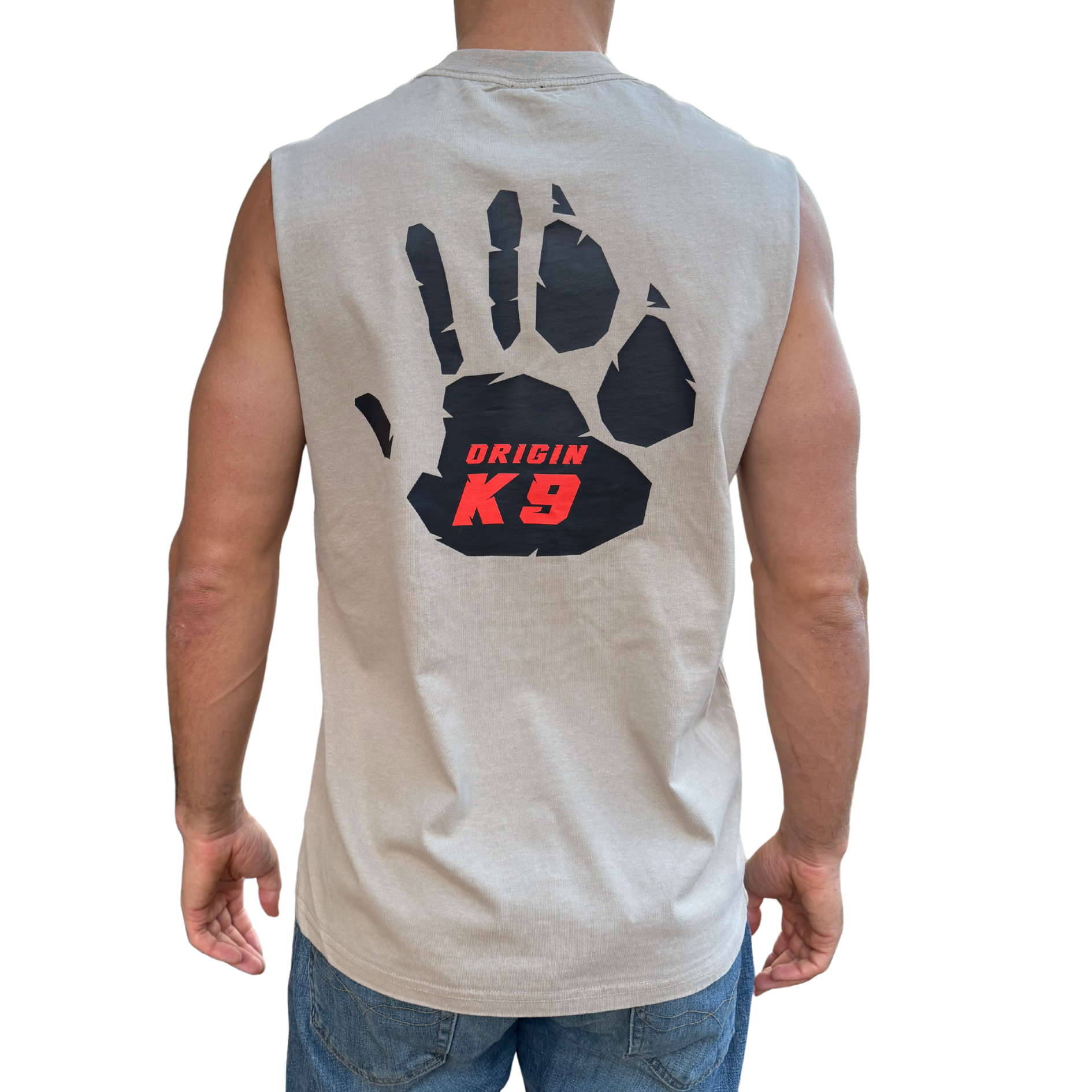 Origin K9 Heavy Faded Tank – Faded Sand
