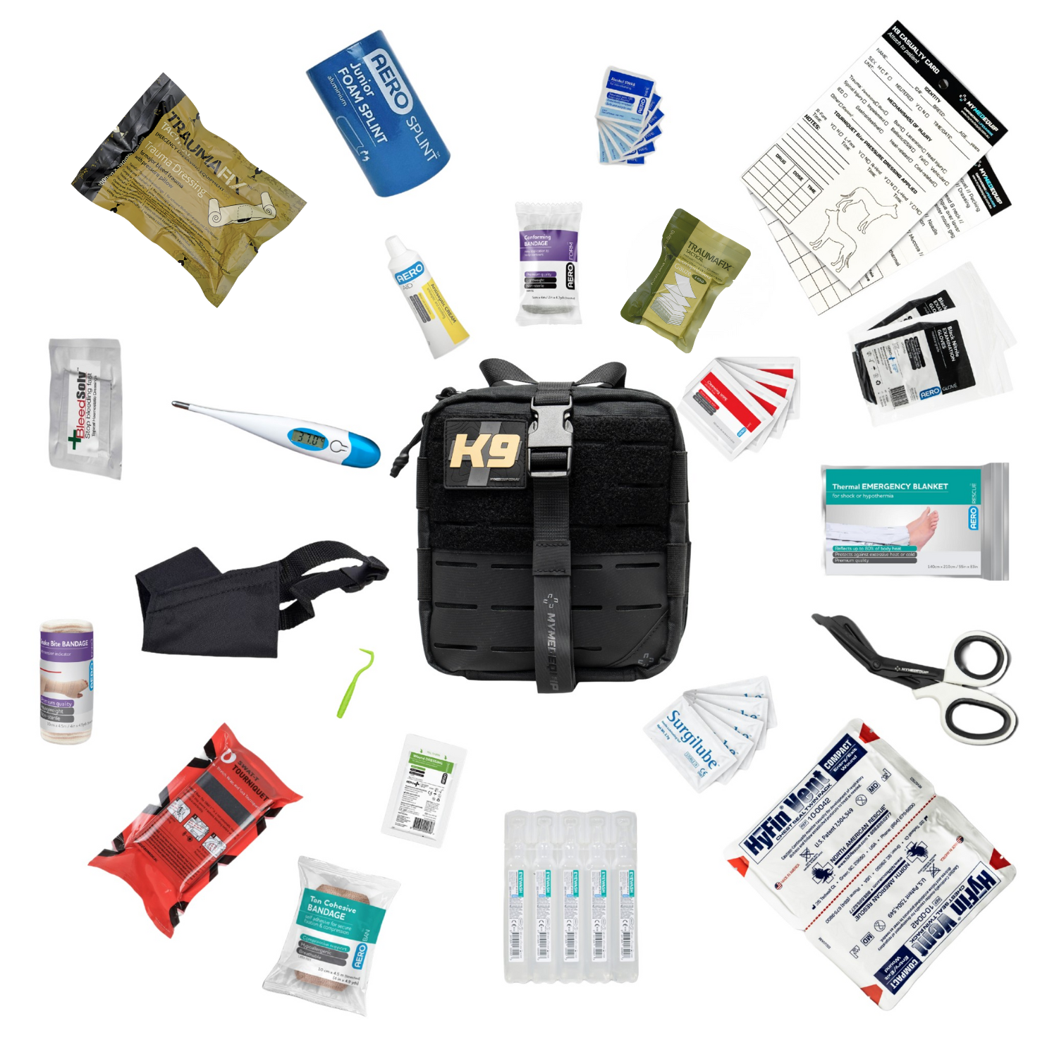 Large K9 IFAK - Black