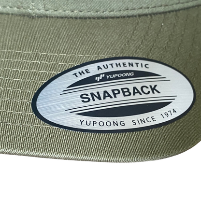 OK9 FlexFit Retro Trucker Cap - Eucalyptus / Tan