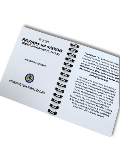 K9 First Aid Handbook