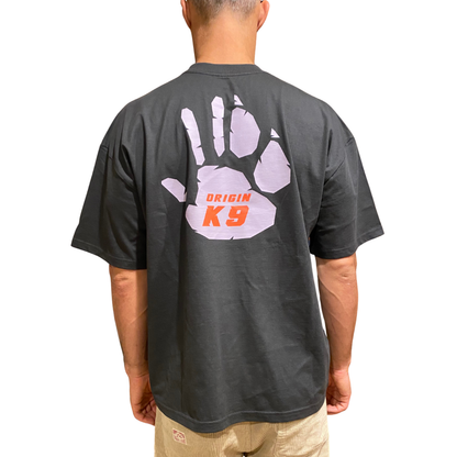 Origin K9 Paw Print Tee - Oversize Fit