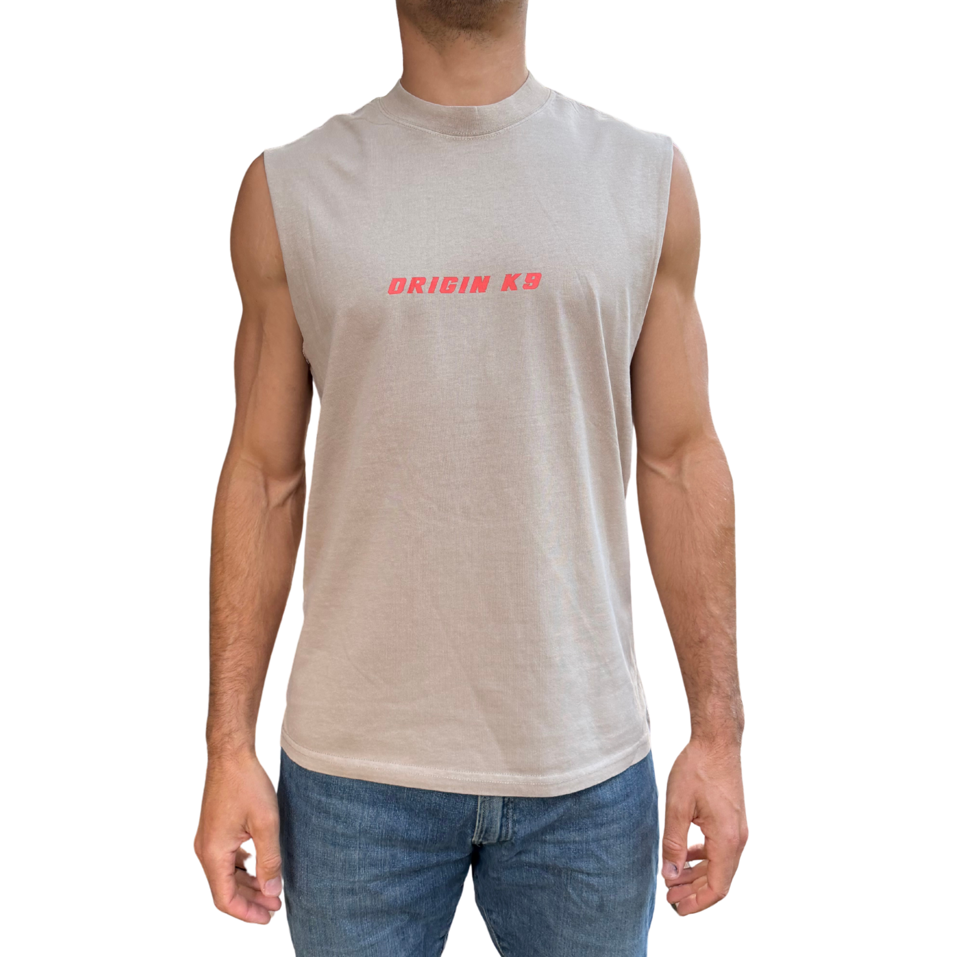 Origin K9 Heavy Faded Tank – Faded Sand